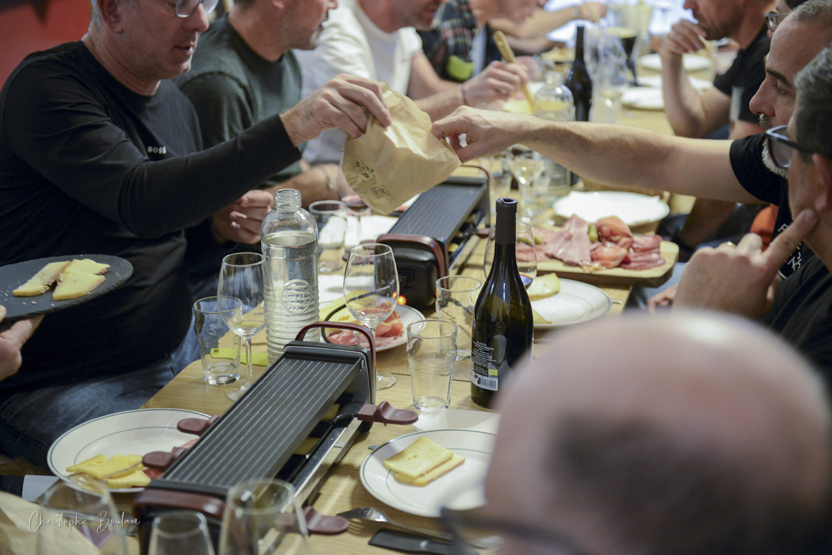 Repas de groupe au Spot Gourmand