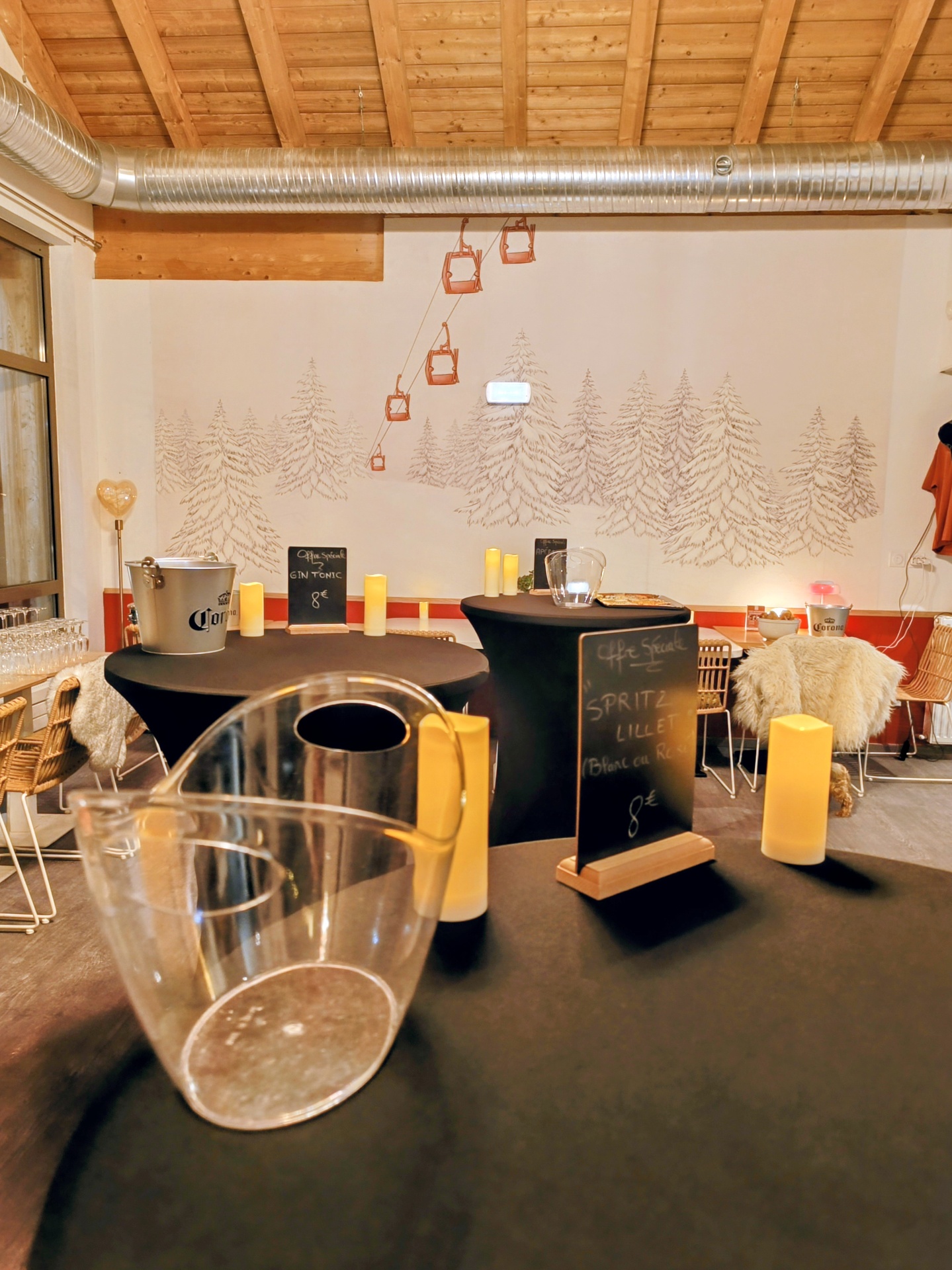Décoration événement au Spot Gourmand