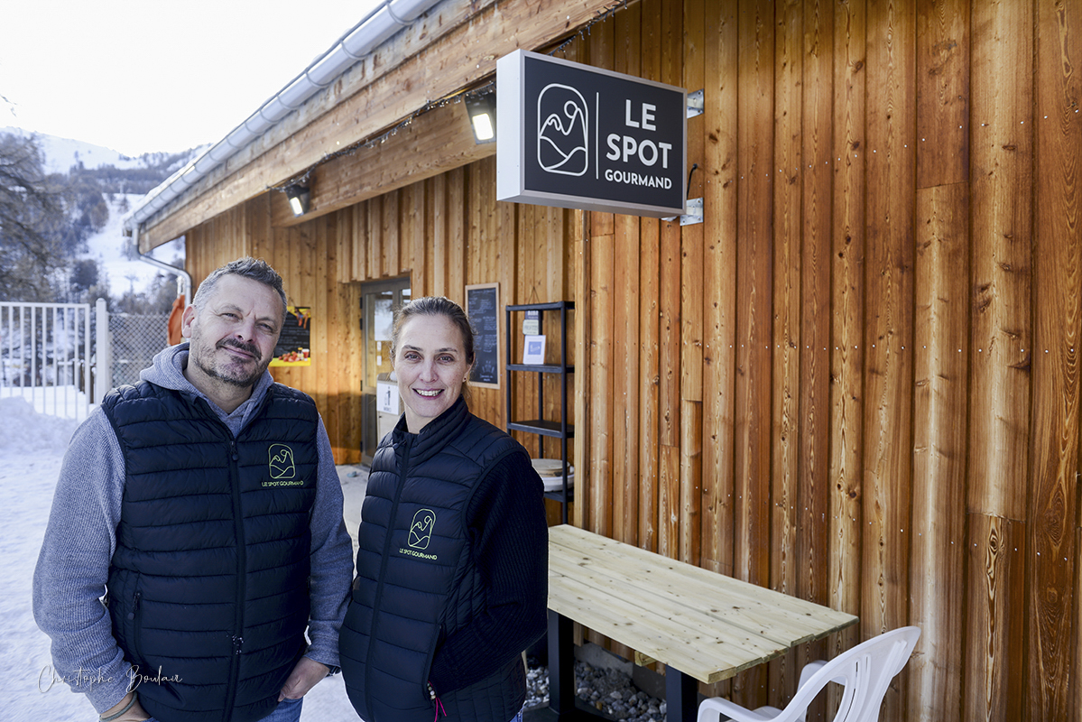 Les propriétaires du Spot Gourmand